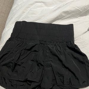 Free people way home shorts black Large